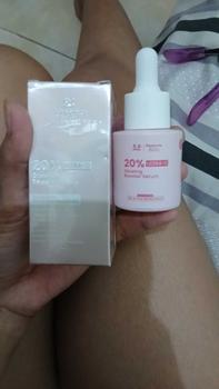 Product Review of [opy] GLOGLOWING 20% Ultra-C Glowing Booster Serum (Power Sleeping Mask) 20ml - Serum Wajah Whitening from M**a M**💋 1