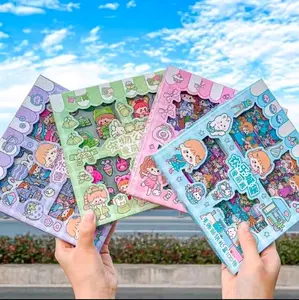 Momo Mainan Stiker Tempel Anak Lucu  Waterproof Tahan Air Desain Menarik untuk Buku Tas & Stationery