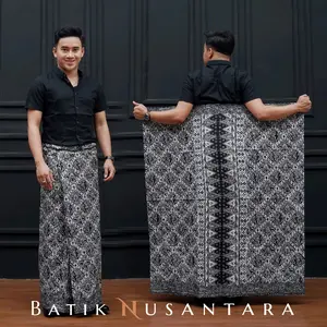 COD Sarung Batik Sidomukti Putih