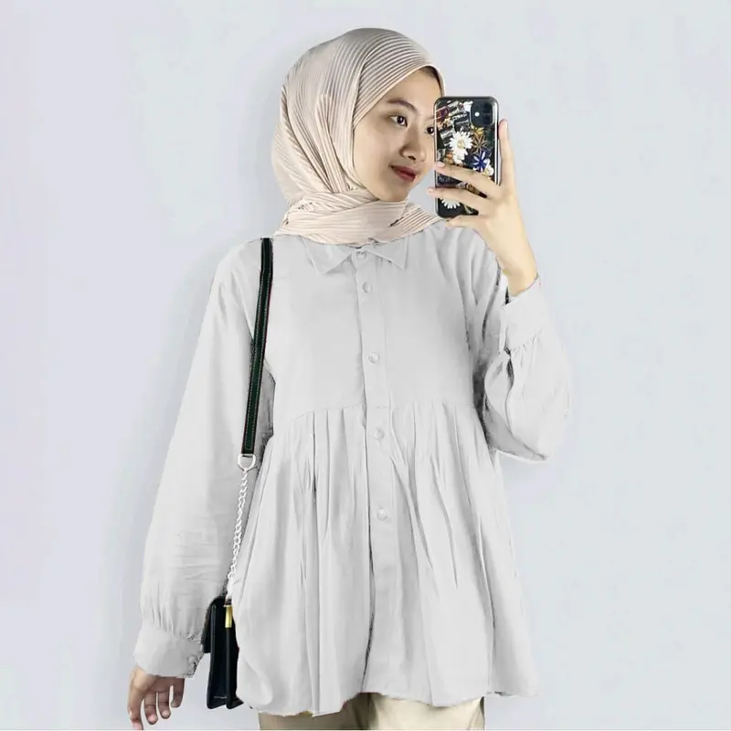 KHANZA BLOUSE / BAHAN RAYON 5
