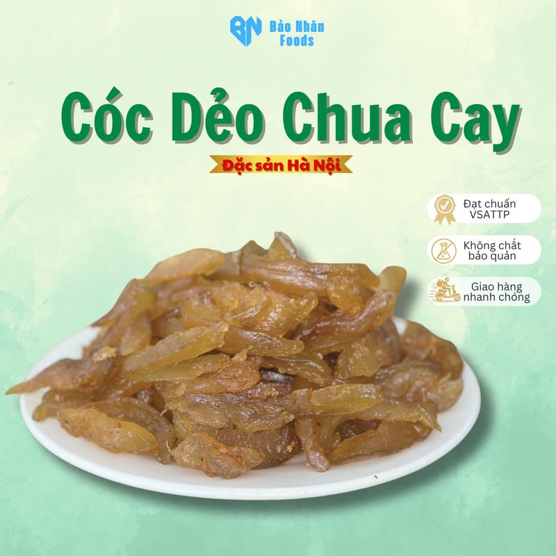  1kg Cóc Dẻo Chua Cay Thái Lát Bảo Nhân Foods Tặng Kèm Muối - Chua 8 Ngọt 2  Cóc tươi sấy dẻo  