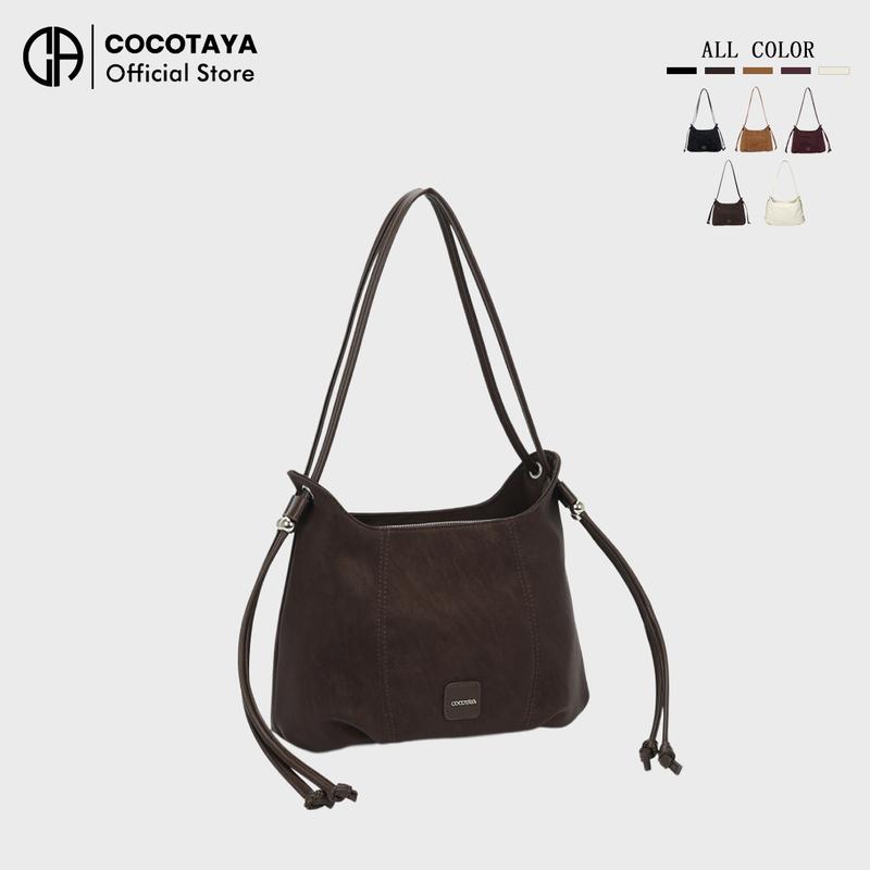 COCOTAYA Dây đeo vai có thể điều chỉnh, đeo một bên hoặc đeo chéo đều được, có 3 màu để lựa chọn, phù hợp cho đi làm và đi học.