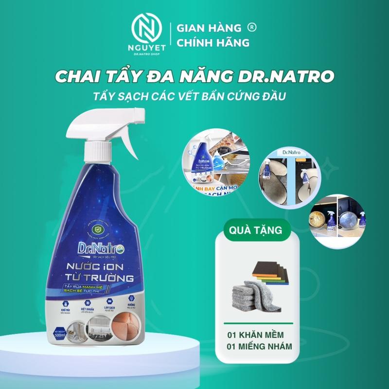 NƯỚC TẨY ĐA NĂNG DRNATRO SINH HỌC KHÔNG MÙI KHÔNG HẠI DA TAY Làm Sạch TẶNG 1 MIẾNG CHÀ NHÁM 1 KHĂN LAU
