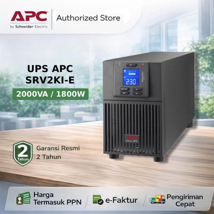 Promo UPS APC Online 2kVA 2000VA 1800W SRV2KI-E Easy UPS Tower Cicil 0% ...