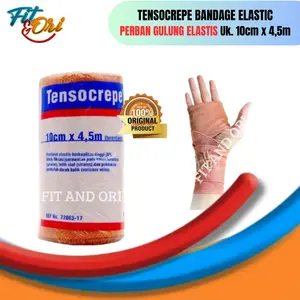 Perban Gulung Tensocrepe 4 inci (10cm X 4.5 M) Perban Elastis / Verban / Perban Luka / Elastic Bandage Elastis Bandage