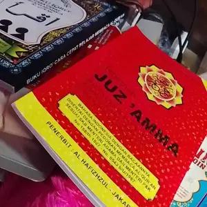 Paket hemat 2 buku iqro besar, juz'amma