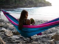 Gambar Ticket To The Moon Original Hammock Aqua/Pink Camping Outdoor Portable Ayunan dari Ticket To The Moon Kab. Badung 4 Tokopedia