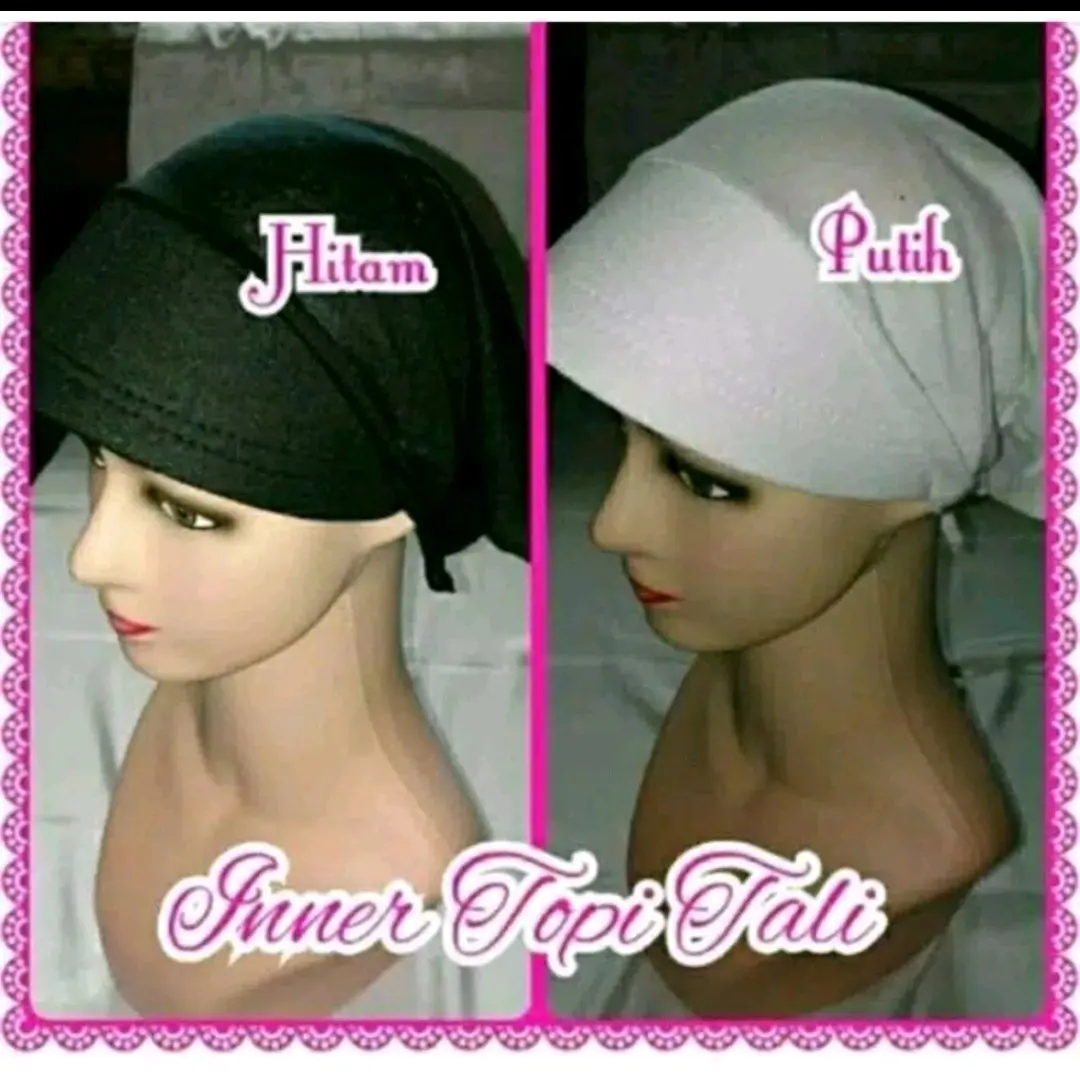 inner pet marsha // ciput topi anti letoy // ciput pet kaos