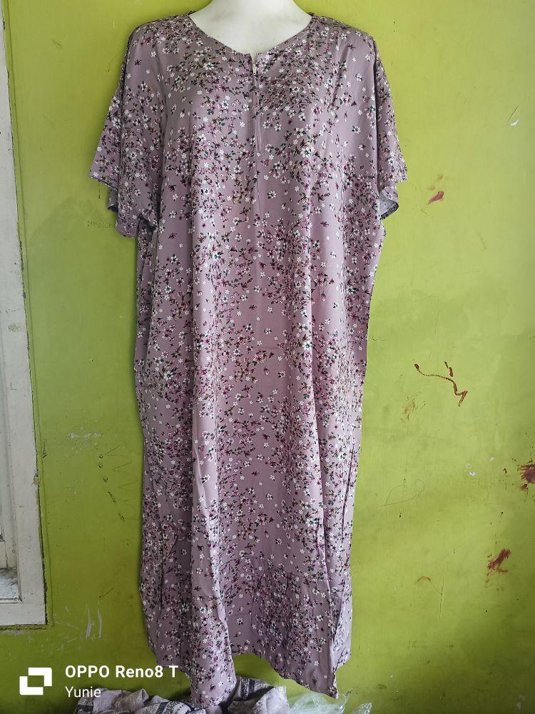 DASTER RAYON  MOTIF TANGAN PENDEK BUSUI WANITA DEWASA
