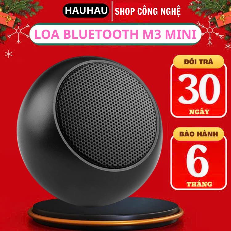 Loa Bluetooth Kim Loại M3 Mini , Vỏ Kim Loại , Bass Trầm Ấm , Nhỏ Gọn Thích Hợp Di Chuyển