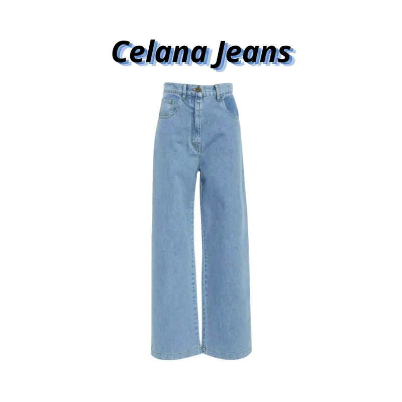 Tasya Outfit Oneset 3 In 1 Korean (Kaos Crop, Celana Jeans, Tas) - PF47 Setelan Santai 3