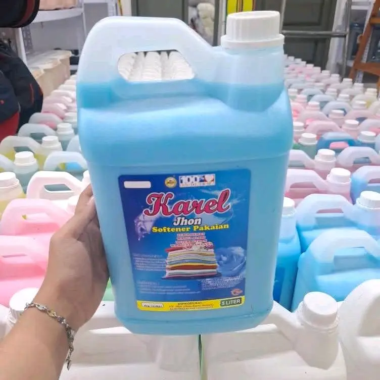Karel Jhon Softener Pakaian (Pewangi) Isi 5 Liter Wangi Alami dan Tahan Lama