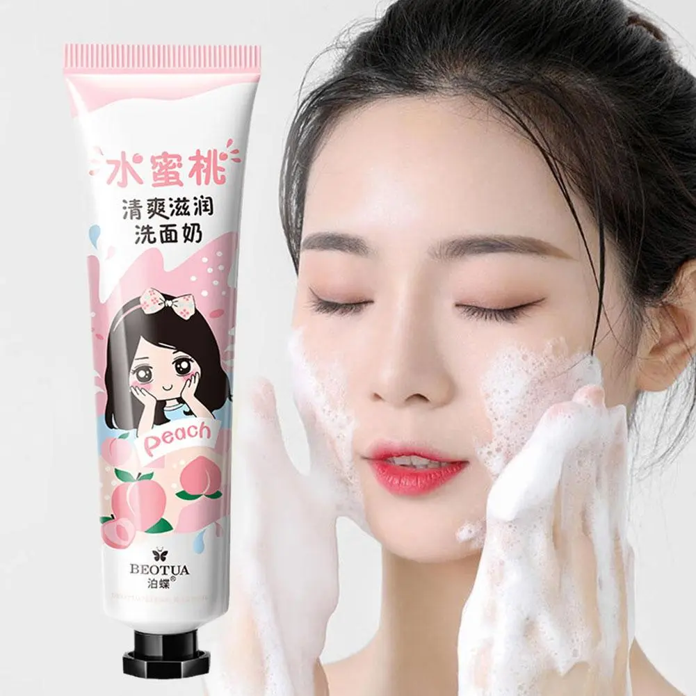 Foaming Facial Cleanser Gentle Niacinamide Brightening Moisturizing All Skin Type Face Wash 30g