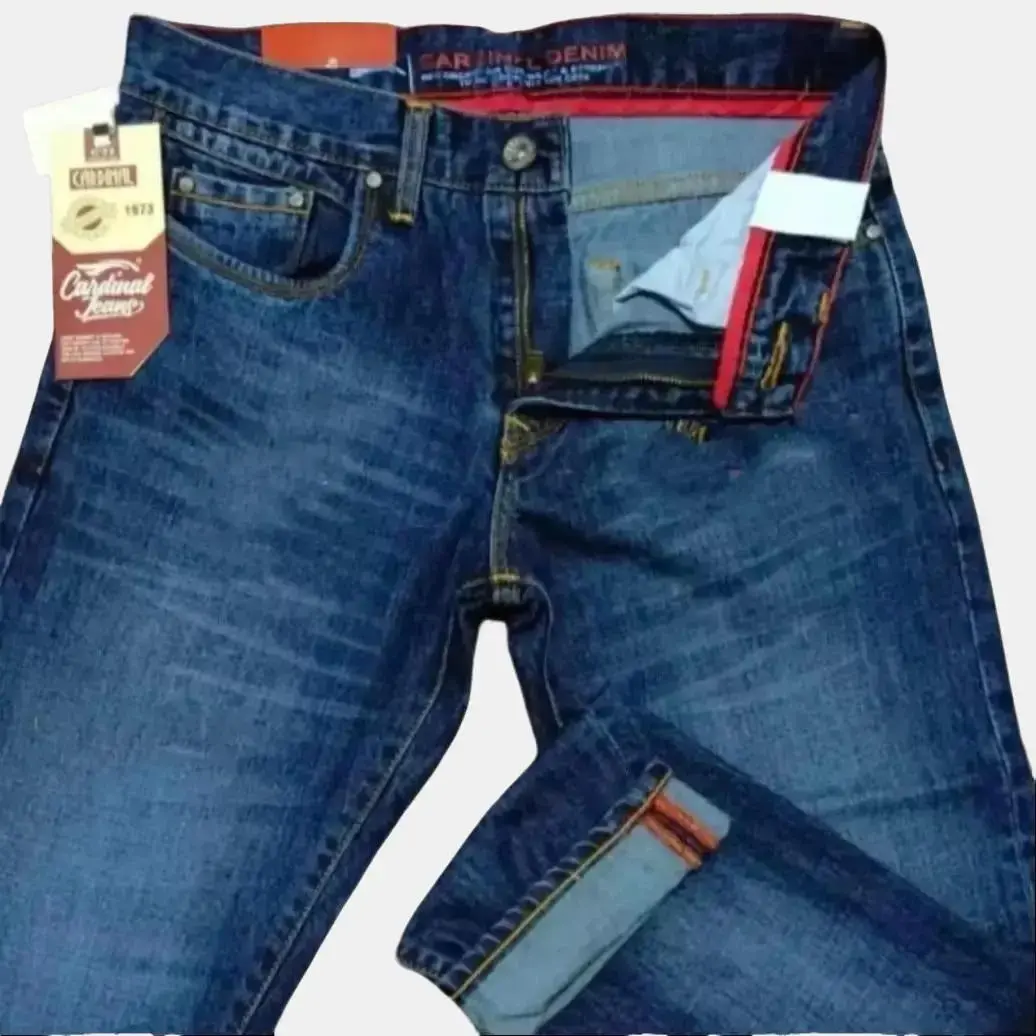 New!!! Celana panjang pria cardinal premium pria Jeans Keren Nyaman Cuci Dingin regular Hitam