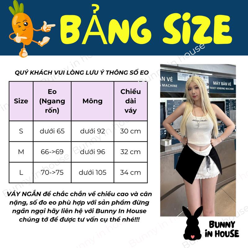 Chân váy Ballet BUNNY IN HOUSE V03 form Ngắn phối ren có quần bảo hộ mini skirt 1