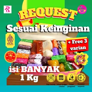 DODOL GARUT Camilan Candy Snack 1 KG REQUEST RASA FREE BONUS
