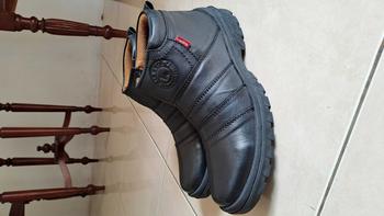Product Review of Sepatu Boot Touring pria bahan kulit asli warna hitam resleting samping Boots Hitam from P**i 0