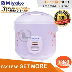 [SALE] Miyako Magic Com 3in1 509 1.8L / RICE COOKER MIYAKO 509 Cooker Listrik Penghangat  Pemanas  Plastic