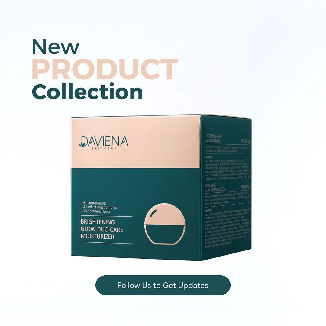 (DAPAT 1) BRIGHTENING GLOW DUO CARE MOISTURIZER | DAVIENA SKINCARE
