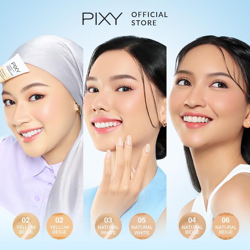 1PCS PIXY PERFECT FIT LIQUID FOUNDATION SPF 35 PA+++ 20ML/ FOUNDATION PIXY 4