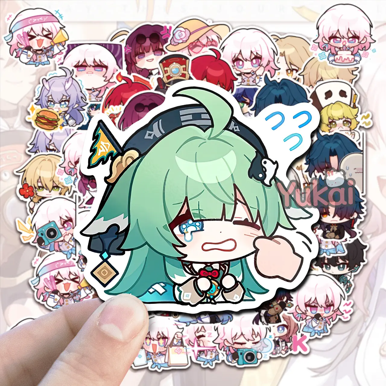 Stiker Honkai Star Rail (HSR) Premium, Sticker Anime Waterproof