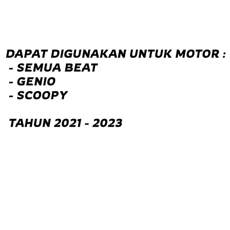 PAKET SPINNER + VELOSCOPE BEAT 2022 SCOOPY 2022 GENIO 2022 TUTUP FILTER VELOSCOPE BEAT 2022 COVER KIPAS SPINER BEAT 2022 2