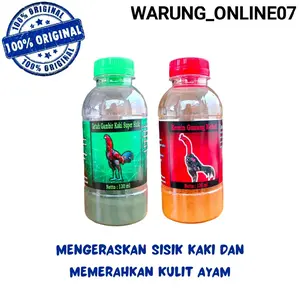 Paket Kemin Merah & Gambir Hijau Serbuk Gunung Kelud Produk Rawatan Super Dari Sawonggaling