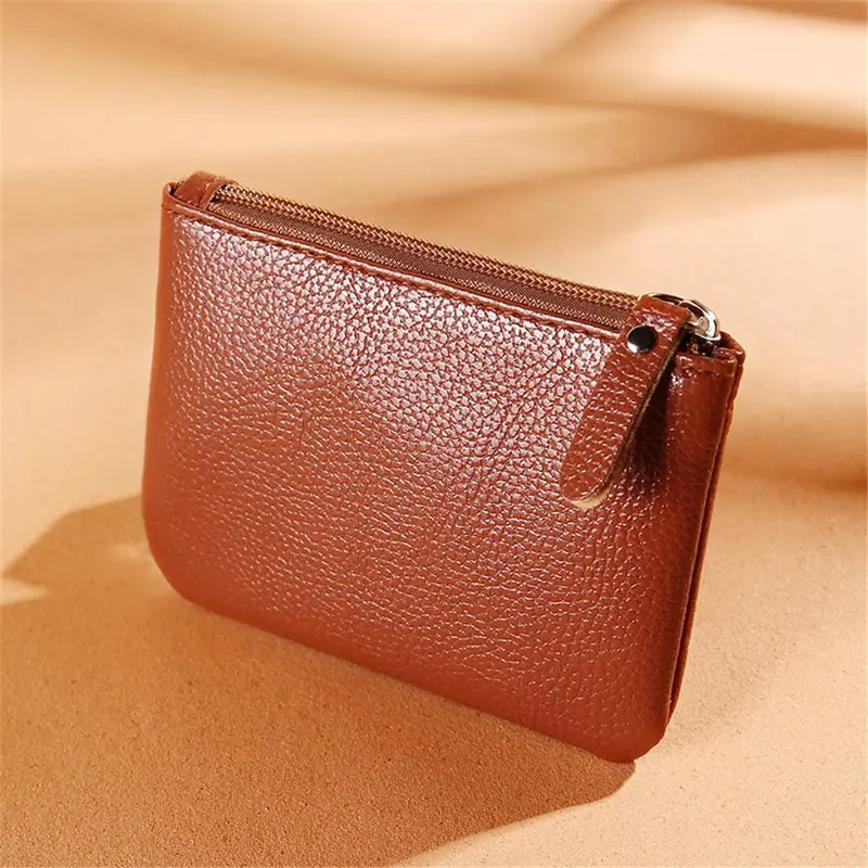 Dompet Koin Wanita Dompet Uang dan Kunci Wanita Kartu Kulit 3