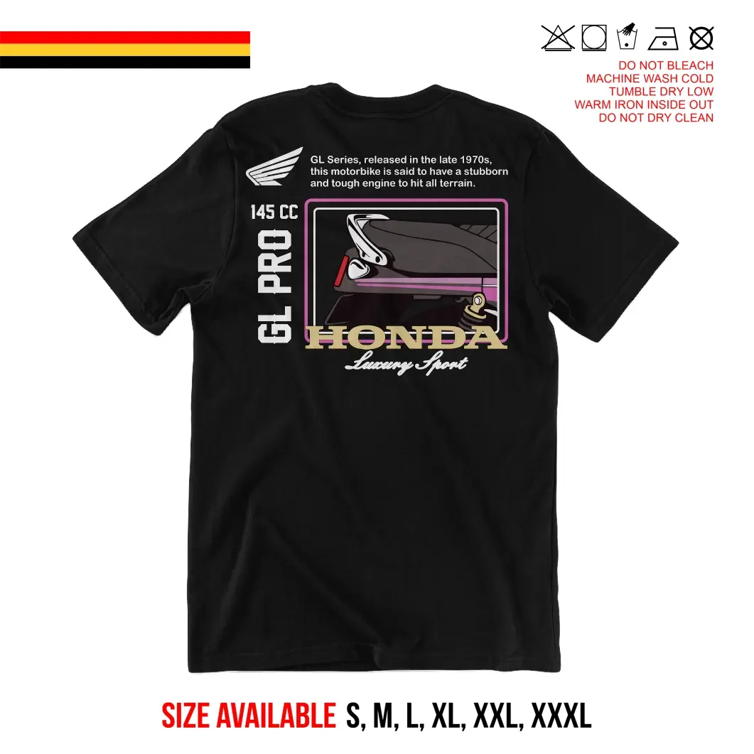 KAOS HONDA GL PRO GL MAX LUXURY SEMI COTTON PE 24s