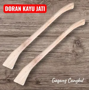DORAN KAYU JATI & Akasia GAGANG CANGKUL Dan GAGANG DARUKAN Pj 70cm & 90cm