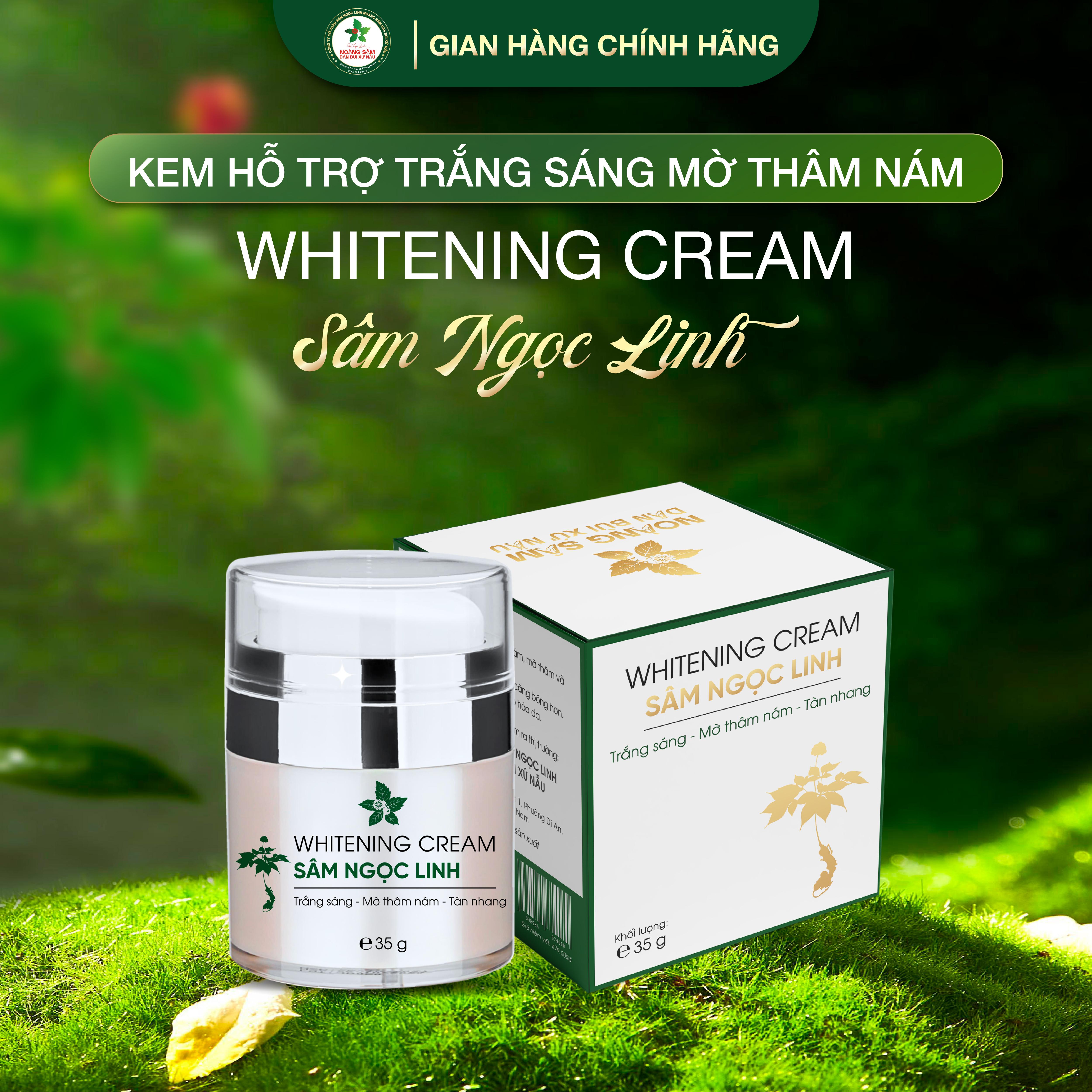 Kem Dưỡng Da Sâm Ngọc Linh 35g - Hỗ Trợ Dưỡng Sáng, Cấp Ẩm, Cải Thiện Thâm, Sạm, Nám | Dân Bùi Xứ Nẫu Kem Dưỡng Da Sâm Ngọc Linh 35g - Hỗ Trợ Dưỡng Sáng, Cấp Ẩm, Cải Thiện Thâm, Sạm, Nám | Dân Bùi Xứ Nẫu