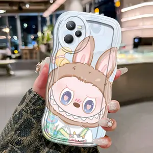 Casing Hp Untuk Realme C35 Narzo 50A Prime Case HP Monster kecil lucu Casing Kesing Silikon Kasing Gelombang Cesing Softcase