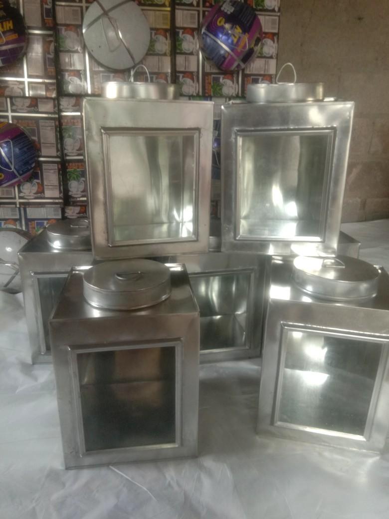 Product Introduction of Toples Kaleng Kerupuk Jadul Ukuran Besar Kaca 35x25 cm - 2