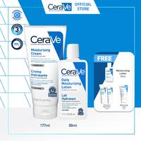 Gambar CeraVe Best Selling Moisturisers (Lotion + Cream) + FREE Gifts dari CeraVe ID Kota Tangerang 1 Tokopedia