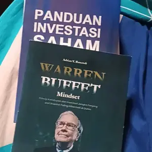 PAKET 3 BUKU BESTSELLER Technical Analysis For Mega Profit + Werren Buffet Mindset + Panduan Investasi Saham Untuk Pemula