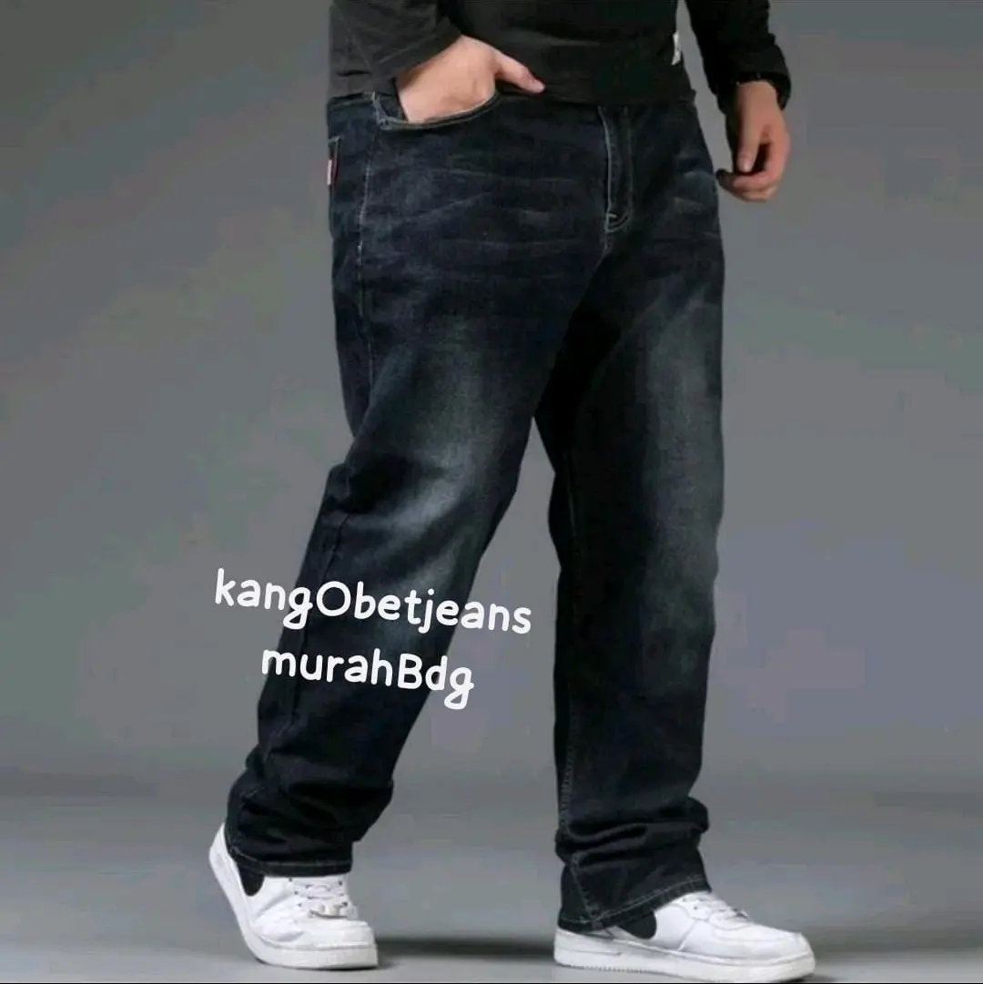 JEANS PRIA SLIM FIT SUPER JUMBO BIG SIZE 28-48/ CELANA JEANS PRIA STRETCH ORIGINAL DISTRO BANDUNG