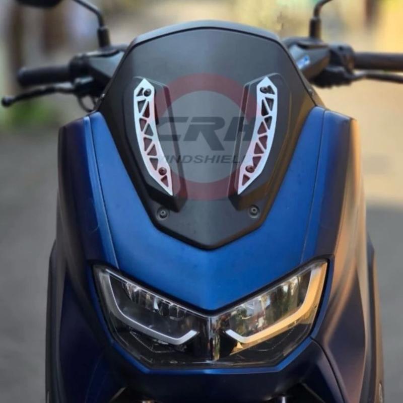 Aksesoris Garnish Pemanis Windshield Nmax Aerox, Cuma Garnisnya Aja 2