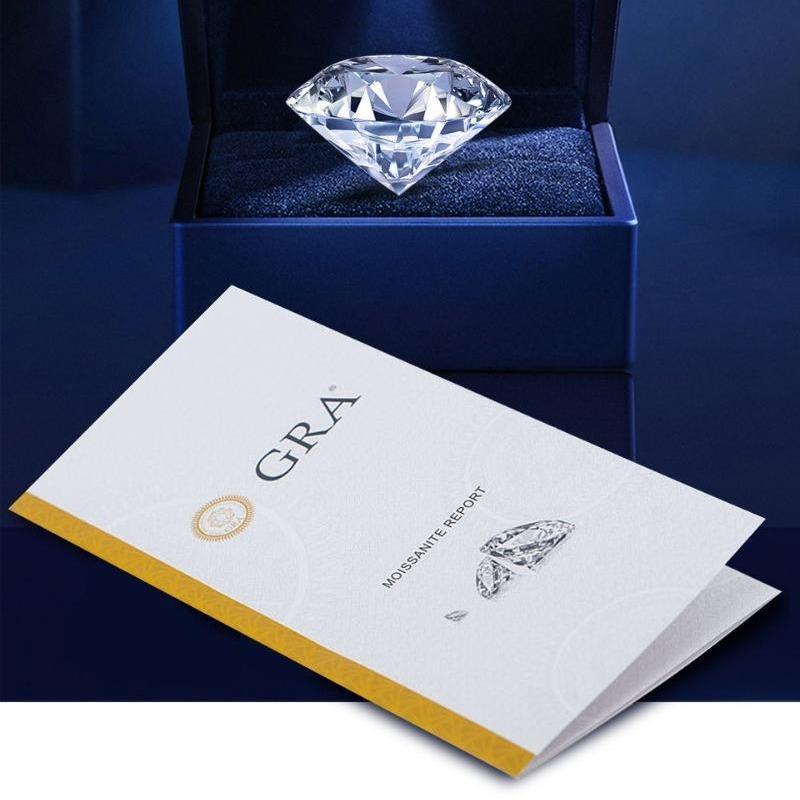 Product Introduction of 【#91】925 Sterling Silver 1CT Oval Shape Moissanite Ring 3