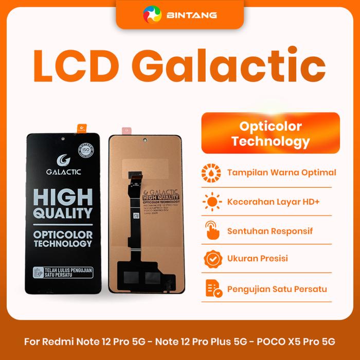 Gambar GALACTIC LCD Fullset Touchscreen For REDMI NOTE 12 PRO 5G/NOTE 12 PRO PLUS 5G/POCO X5 PRO 5G dari Bintang Official Store Kota Tangerang Tokopedia