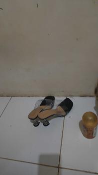 Product Review of sendal high heels hak kaca 7cm sendal wanita koko mika bening setileeto Sandal from K**a 0