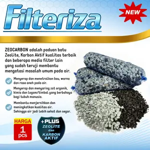 Karbon Aktif Filter Air Filteriza Zeocarbon Karbon Aktif Zeolite Kualitas Super