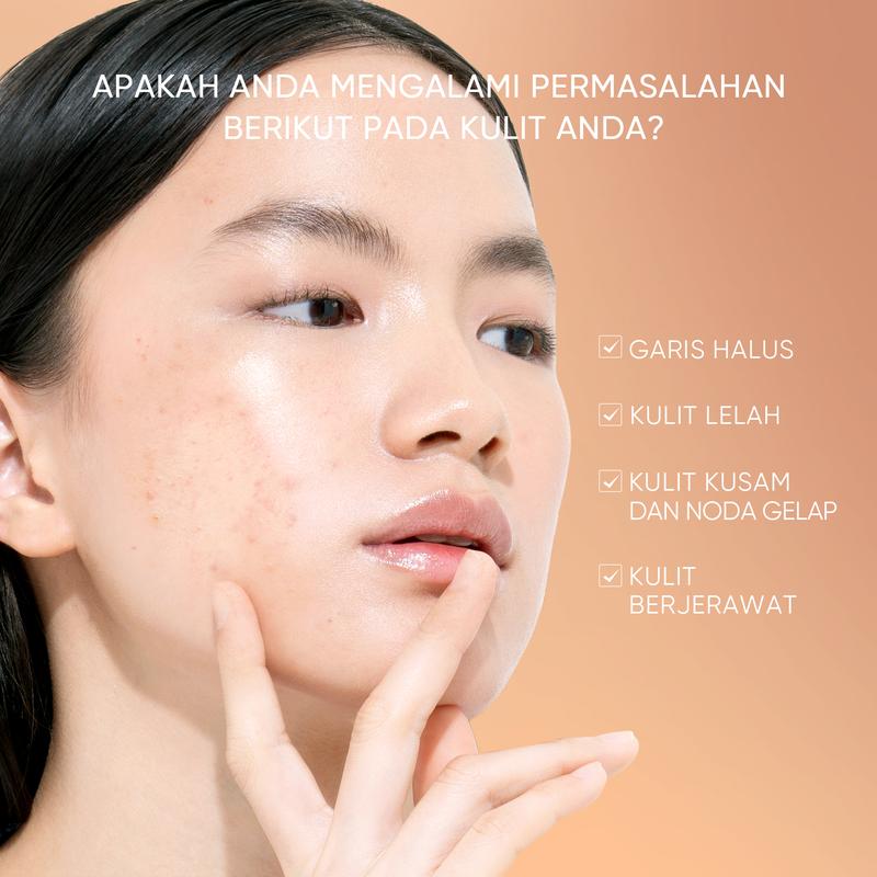Skintific  6pcs Set sunscreen wajah+serum+moisturizer+cleanser day cream night cream Symwhite 377 Dark Spot Moisture Gel 30G Retinol Skin Renewal Moisturizer 30G Pelembab Wajah Serum Wajah Anti-Aging Dark Spot Brightening Glowing 5