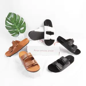 AIRUZ Sandal Puyuh Slip On Wanita | Sendal Teplek Puyuh Wanita | Kanza