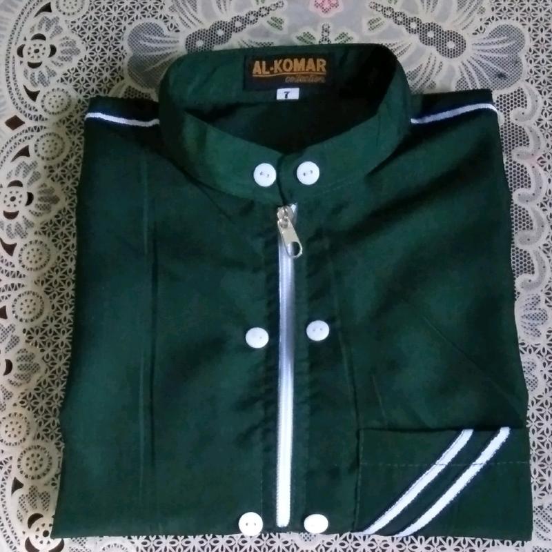 Baju Gamis Jubah Putih anak laki-laki lengan panjang 6