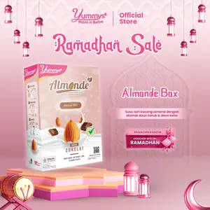 ALMONDE BOX - Susu Almond Kaya Asam Folat - Nutrisi Lengkap | Minuman Sehat Rendah Gula