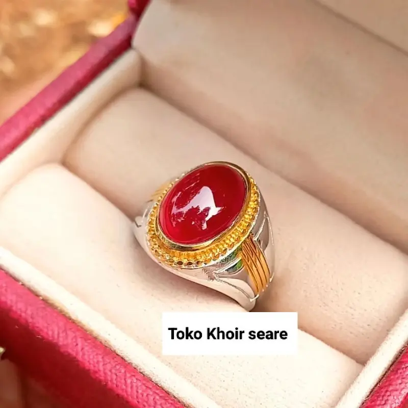 CINCIN BATU REDBARONNN MINIMALIS SUPER TOP QUALITY