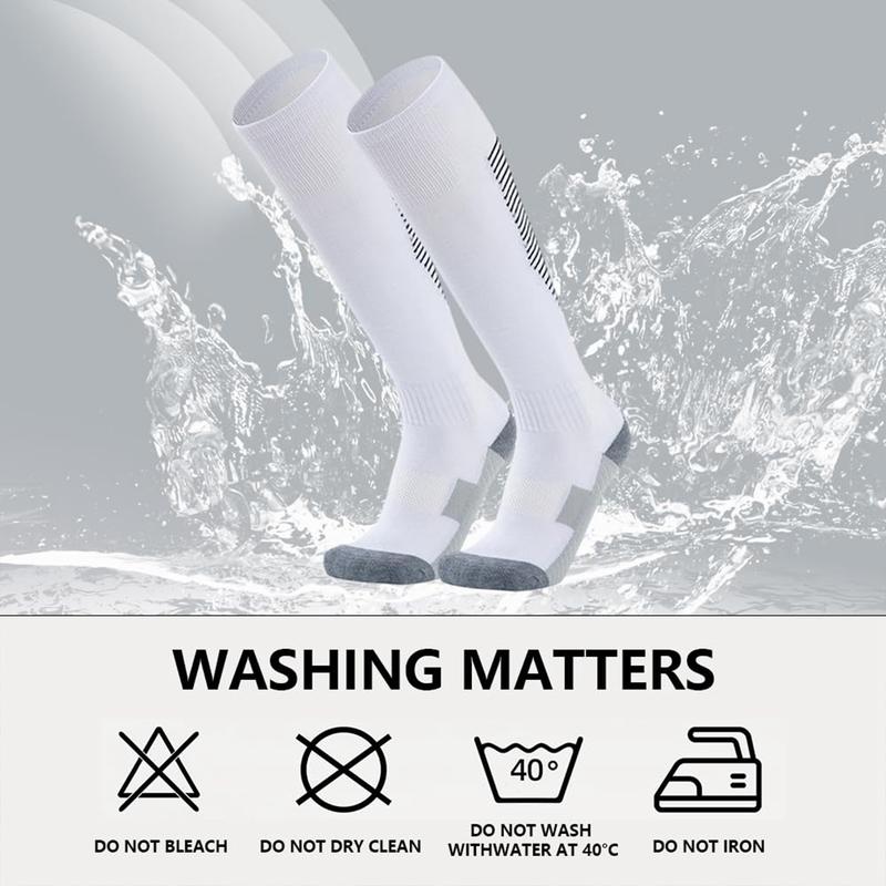 Product Introduction of Non-slip Sports socks Knee-high Soccer Socks Long Stocking Breathable Stripe Jogging Cycling Socks Sports socks 14