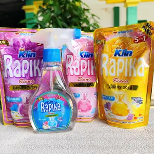 1 botol Rapika 250ml + 3 pouch refil isi ulang 250ml