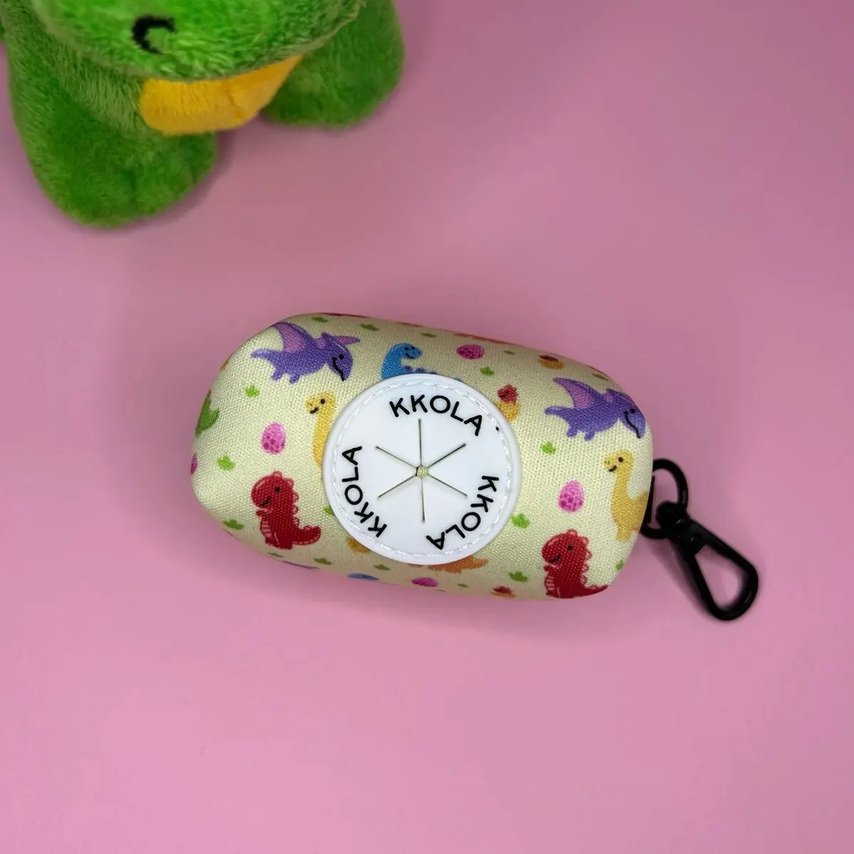 KKOLA poop bag holder - tinysaur