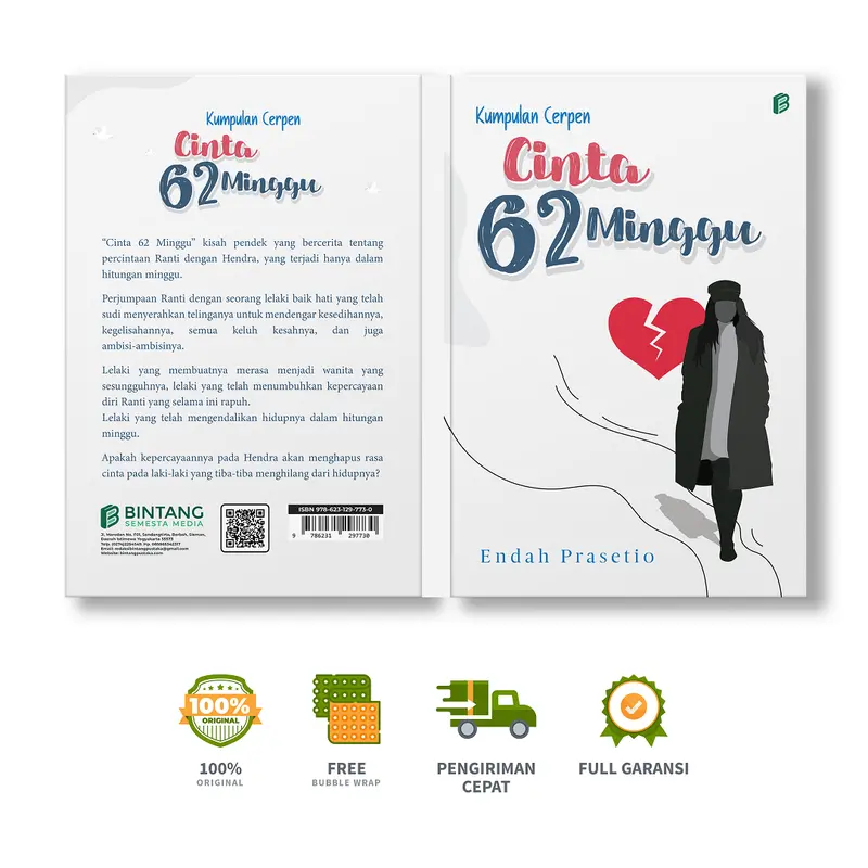 Kumpulan Cerpen: Cinta 62 Minggu - Endah Prasetio